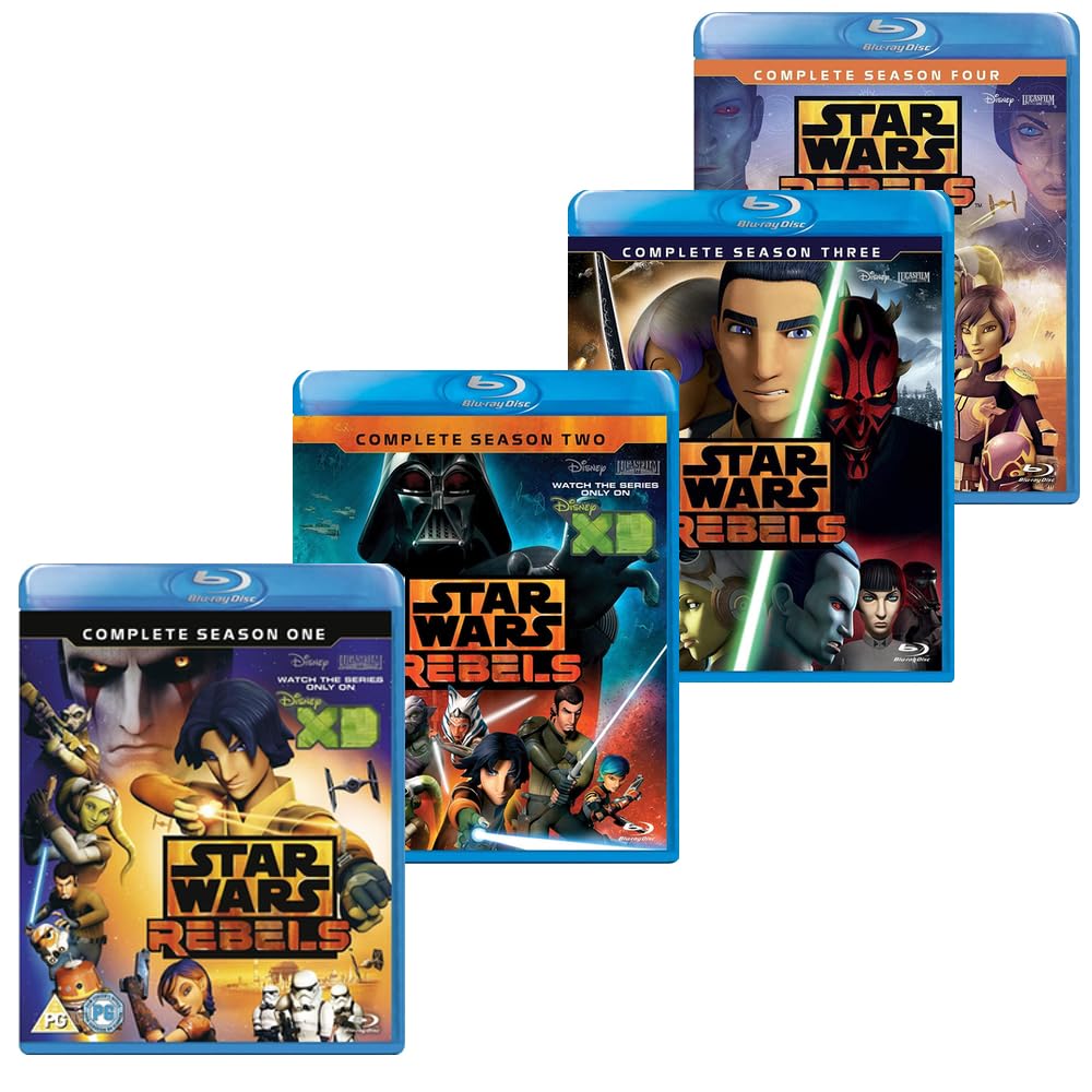 Star Wars Rebels Complete Series Ultimate Collection: Seasons 1-4